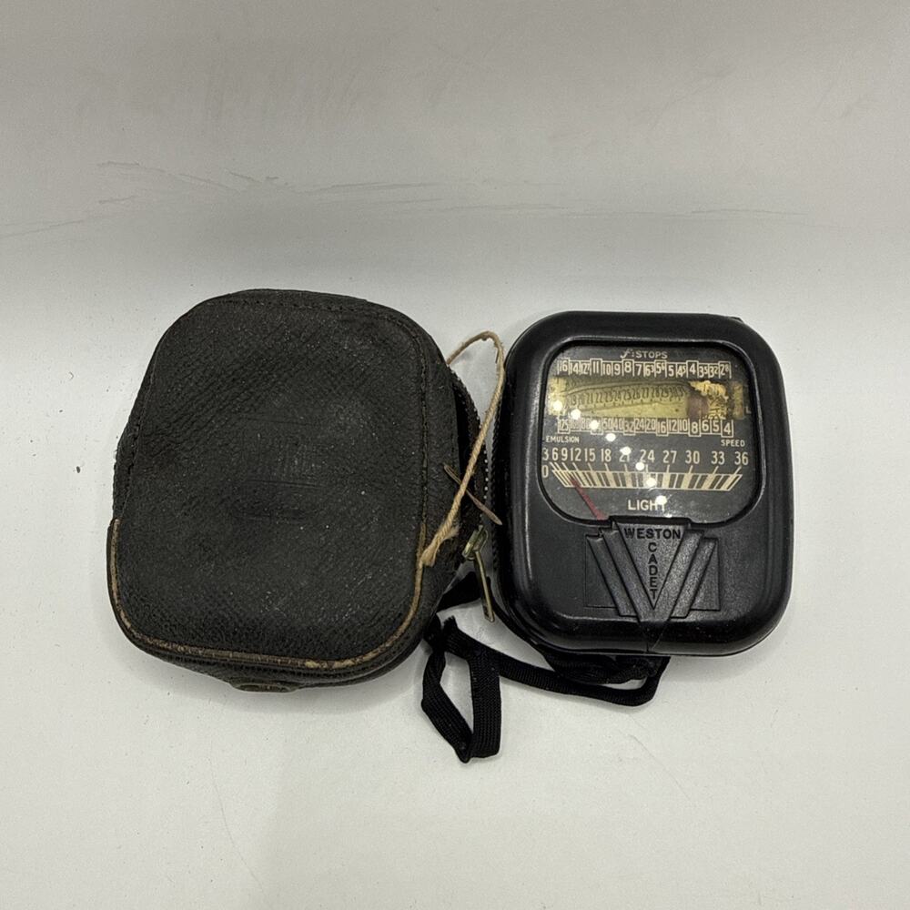 Vintage Weston Master II Camera Flash Light Universal Exposure Meter - As Is